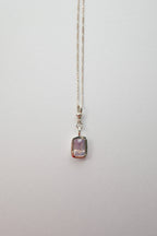 Votive Pendant: Lavender Amethyst