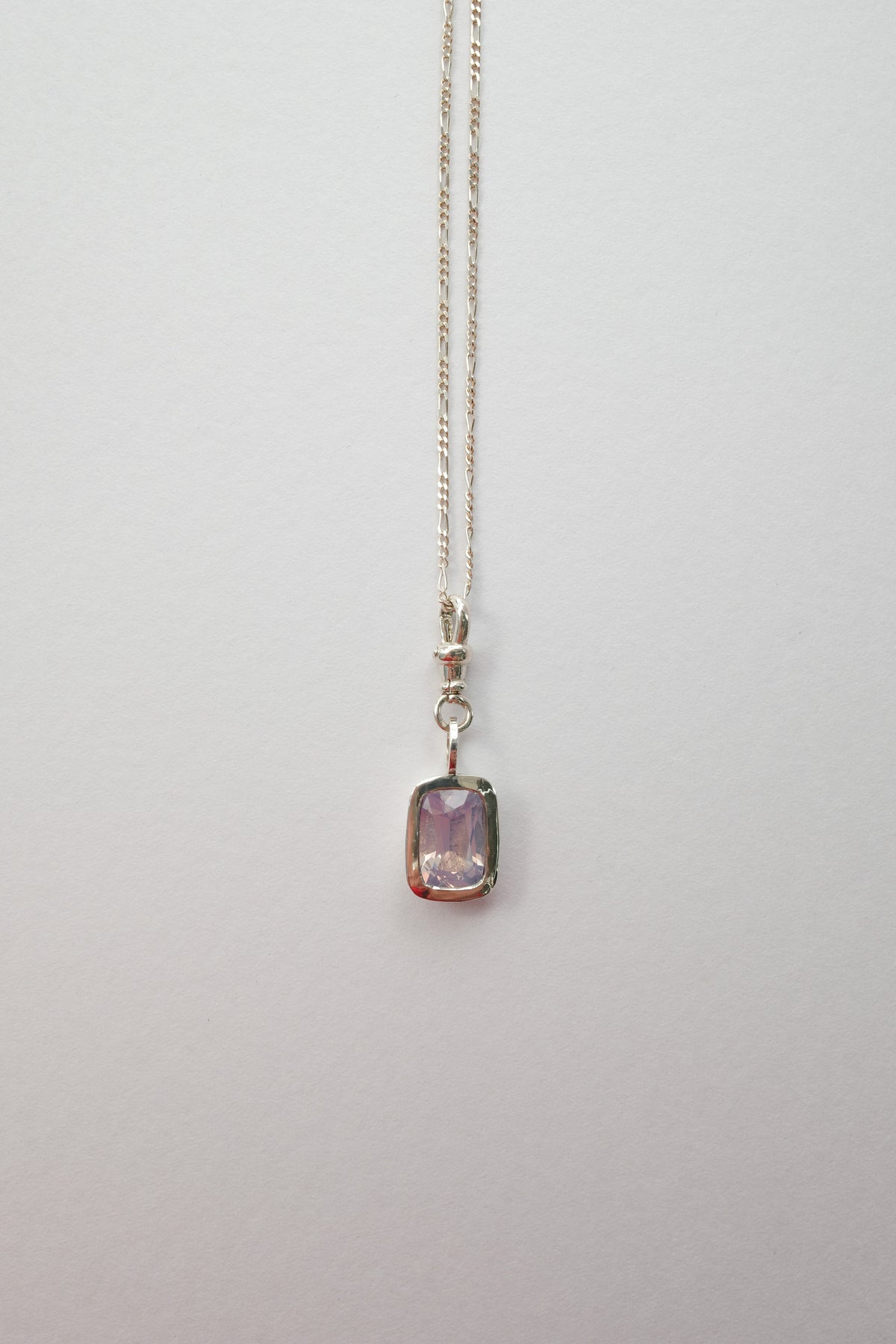 Votive Pendant: Lavender Amethyst