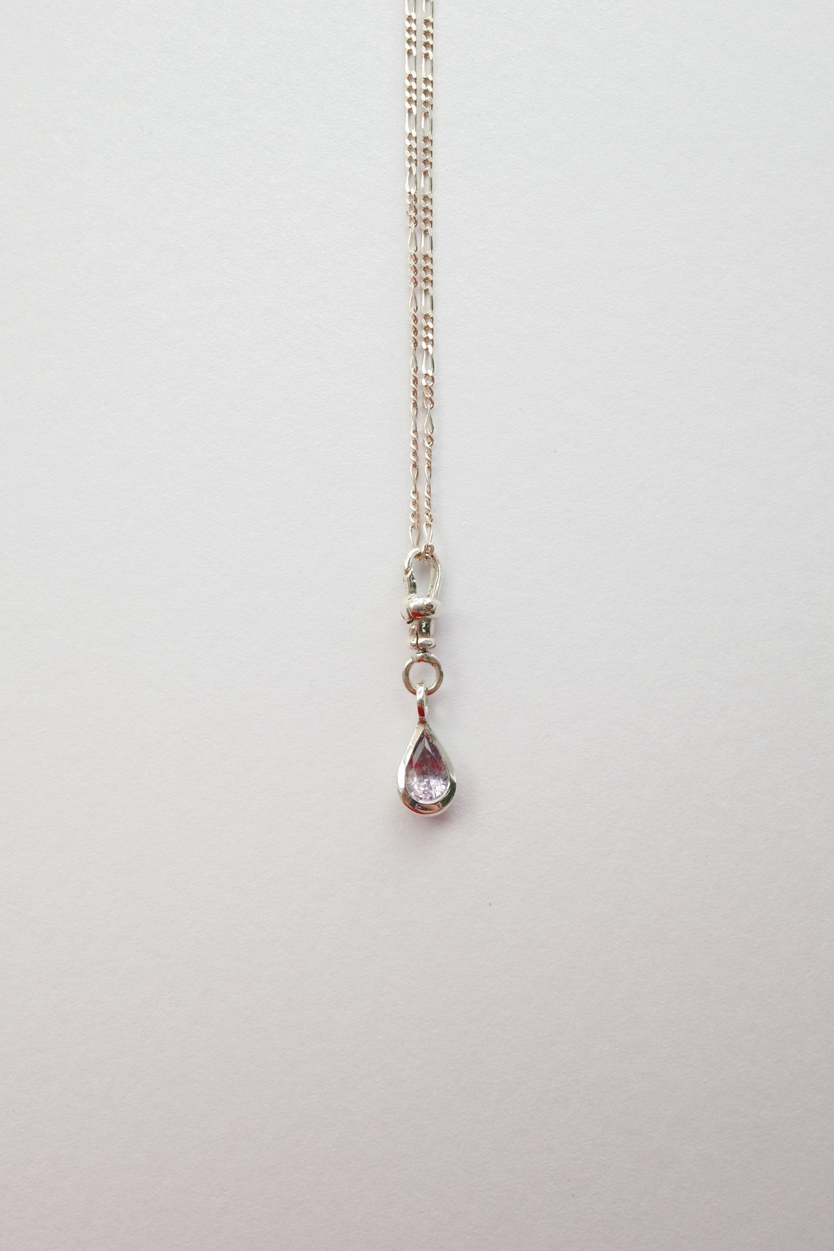Votive Pendant: Lilac Ceylon Sapphire