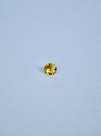 Bi-colour yellow loose round sapphire