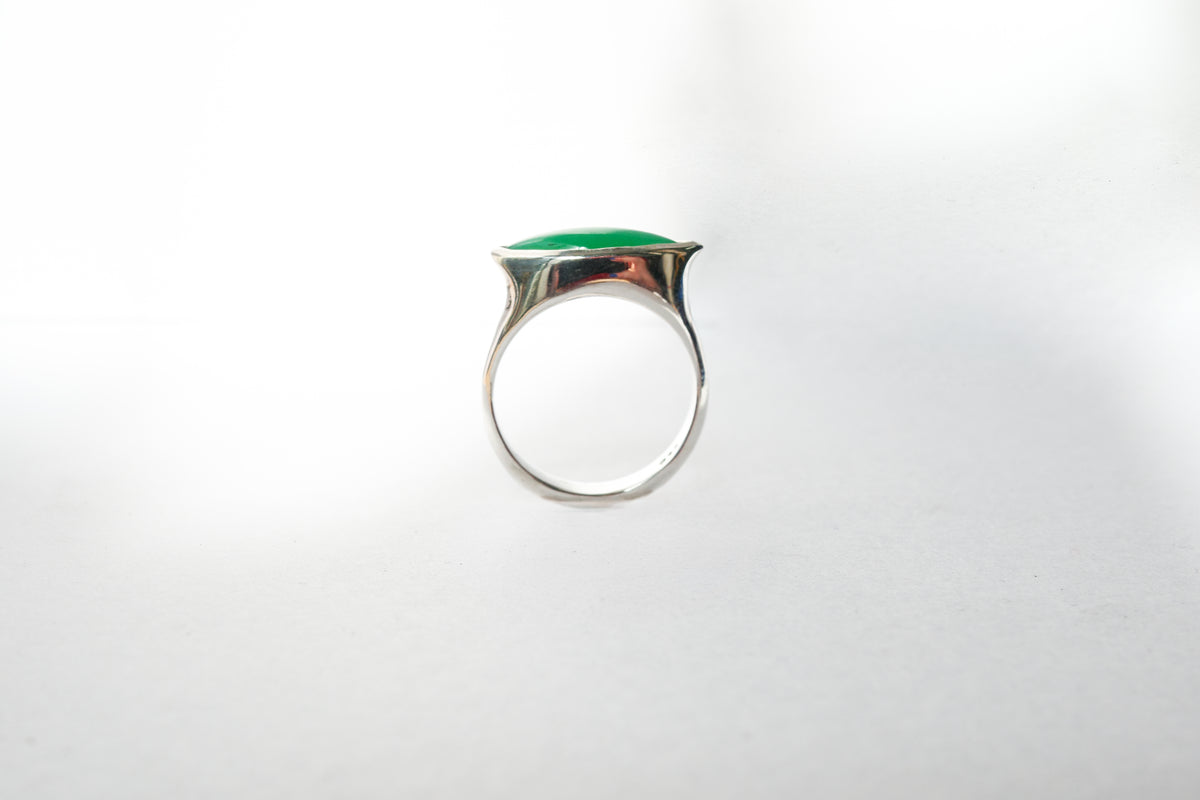 Uno Signet: Green Crysoprase