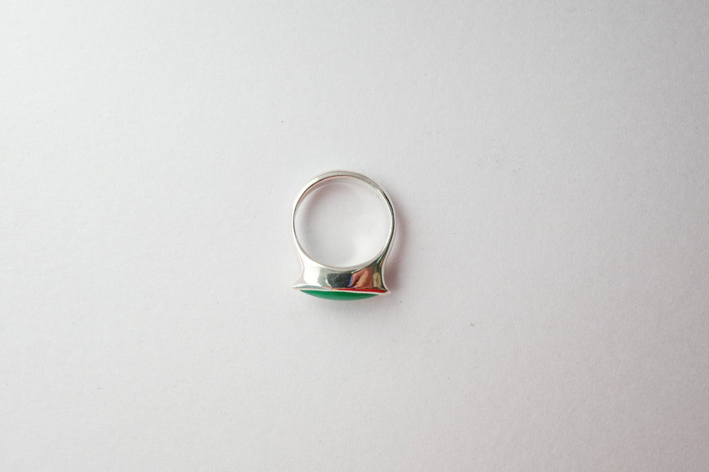 Uno Signet: Green Crysoprase