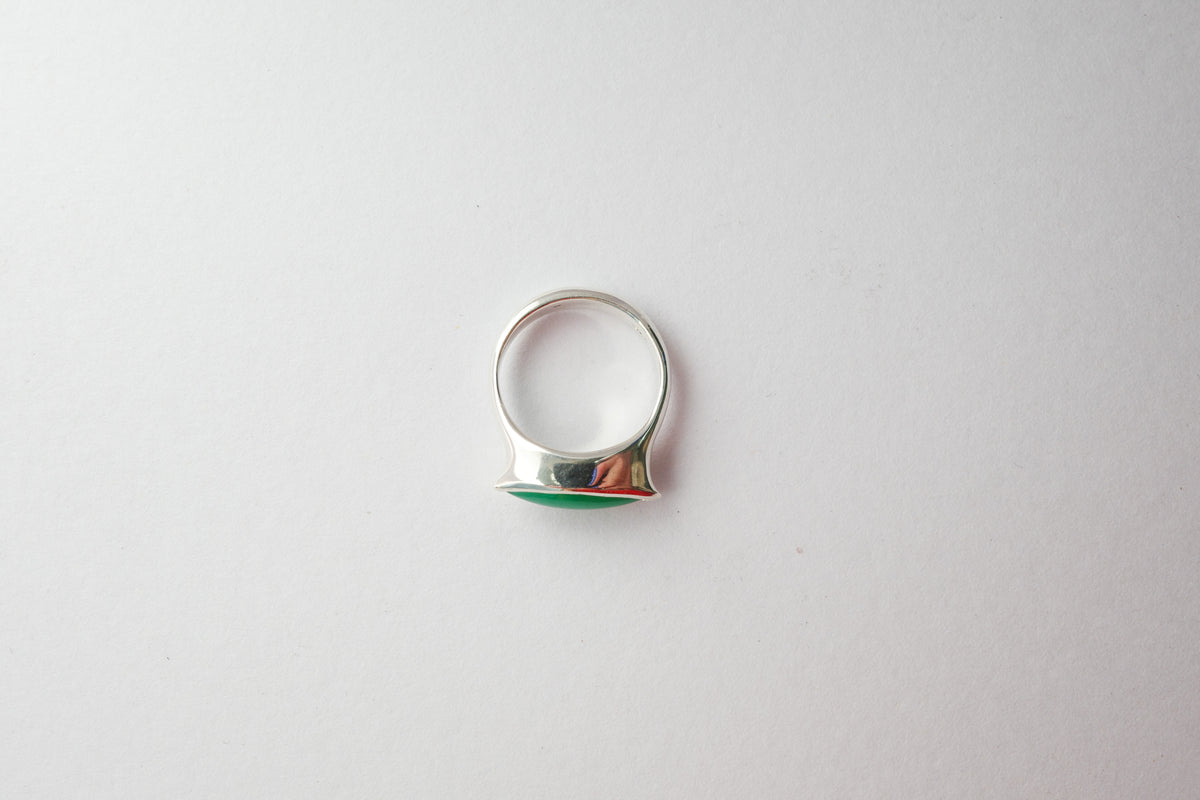 Uno Signet: Green Crysoprase
