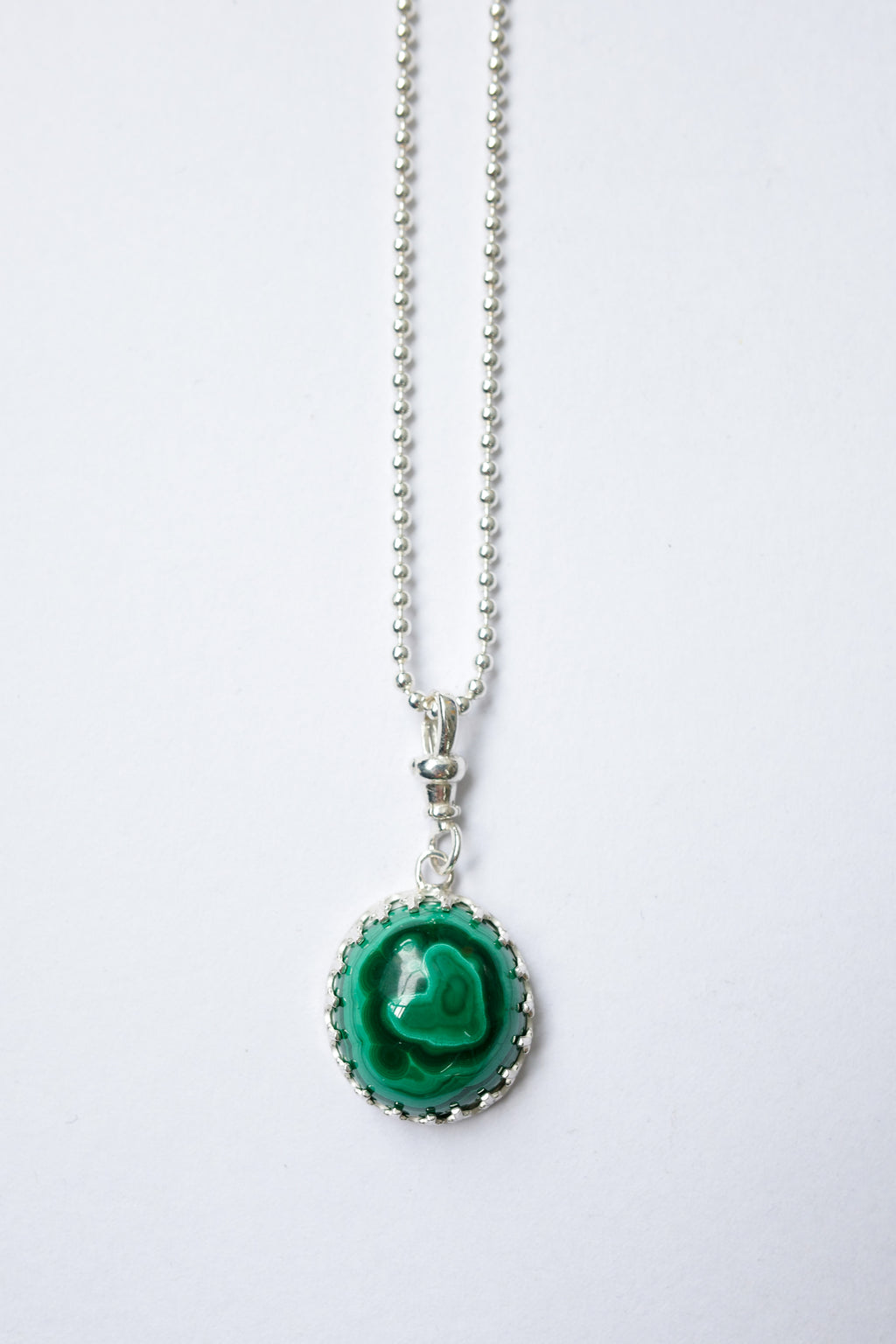 Votive Pendant: Malachite