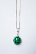 Votive Pendant: Malachite